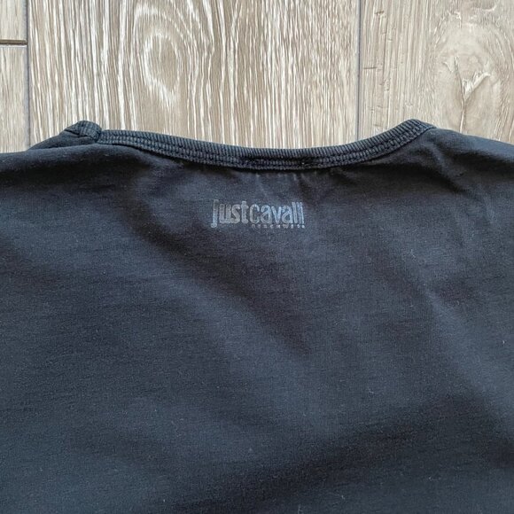 just Cavalli | 00s Palm Tree Tee Shirt - Picture 8 of 8